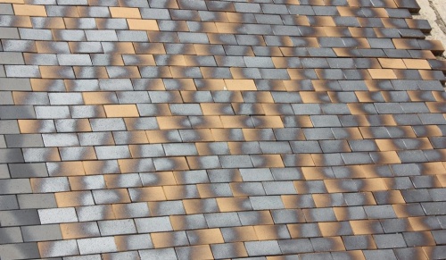 Тротуарный кирпич «ABC-Klinkergruppe» Leder black 200х100х40